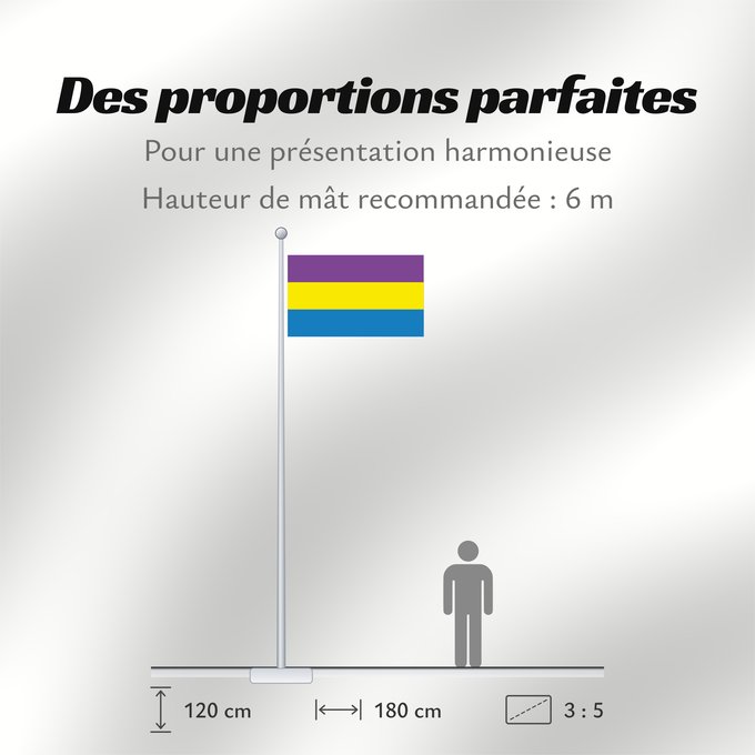 Proportions du drapeau : Jinotepe	Jinotepe, Carazo