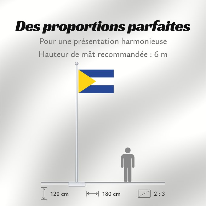 Proportions du drapeau : Muiden	Dutch municipality of Muiden