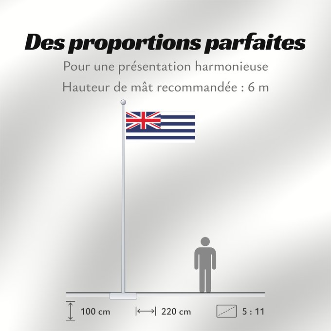 Proportions du drapeau : Proposed flag of New Zealand 1834 A proposed New Zealand flag
