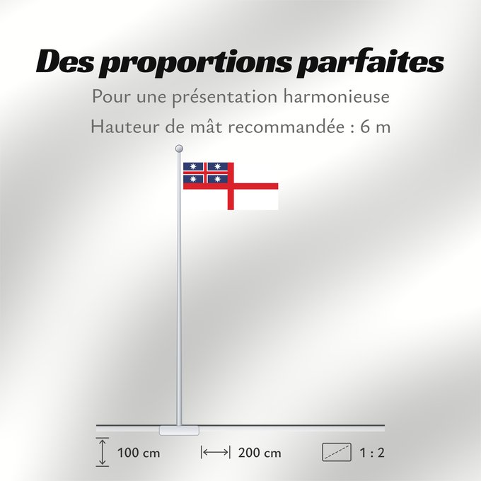 Proportions du drapeau : United Tribes of New Zealand	Tribus unies de Nouvelle-Zélande	Tribus Unidas de Nueva Zelanda	Vereinigte Stämme von Neuseeland	Tribù Unite della Nuova Zelanda	Guessed the proportions