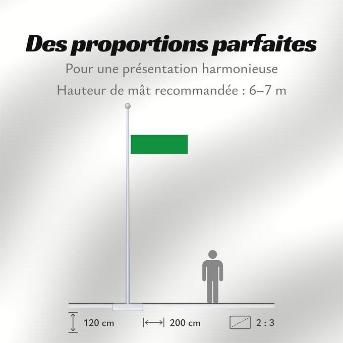 Proportions du drapeau : Styria	White-green. Colours of the state of Styria	Styrie	Estiria	Weiß-grün. Landesfarben der Steiermark	Stiria
