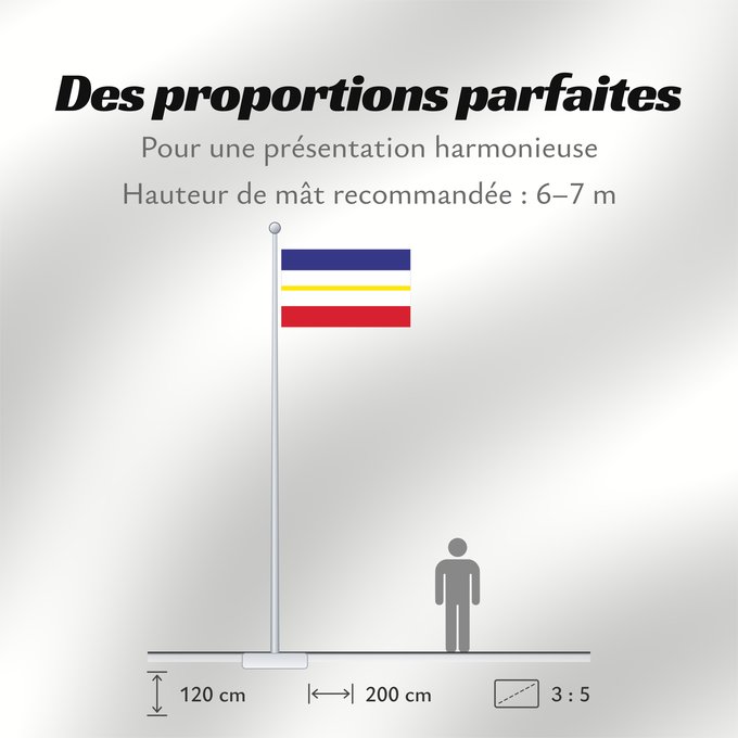 Proportions du drapeau : Mecklenburg-Western Pomerania	Mecklenburg-Vorpommern	Mecklembourg-Poméranie-Occidentale	Mecklemburgo-Pomerania Occidental	Meclemburgo-Pomerania Anteriore