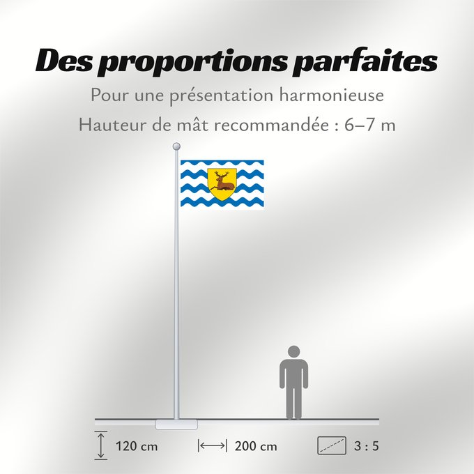 Proportions du drapeau : County Flag of Hertfordshire	Hertfordshire	Hertfordshire flag