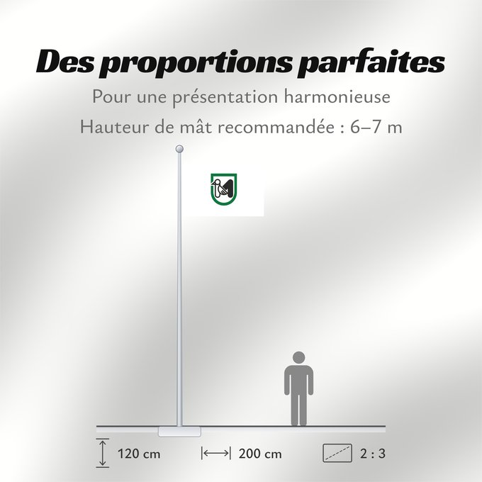 Proportions du drapeau : Marche	It is easy to put a border around this flag image	marche	Marcas	Italienischen Region Marken	Regione italiana Marche