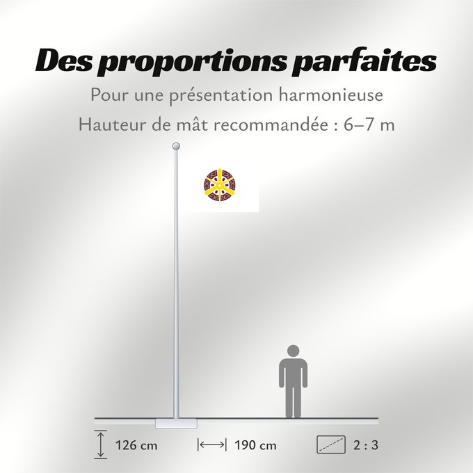 Proportions du drapeau : Kyoto City	Kyôto City	Kyōto ou Kyoto	Kioto	Kyōto	De Kyôto  Quioto	京都市旗	京都市旗 / 교또시기	​京都市旗
