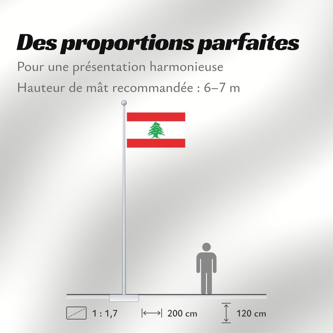 Proportions du drapeau : Lebanon	Liban	Líbano	Libanon	Libano	Ar	Сцяг Лівана	Chorhoj Libanona	Լիբանանի դրոշ	Libani	Флаг Ливана	Lübnan