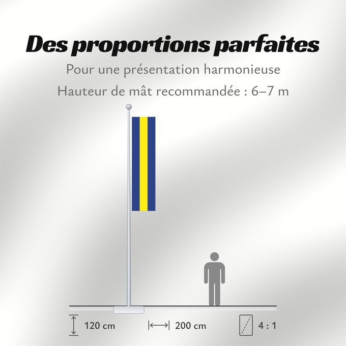 Proportions du drapeau : Gamprin Liechtenstein-1	Gamprin municipality	Gamprin	Gemeinde Gamprin