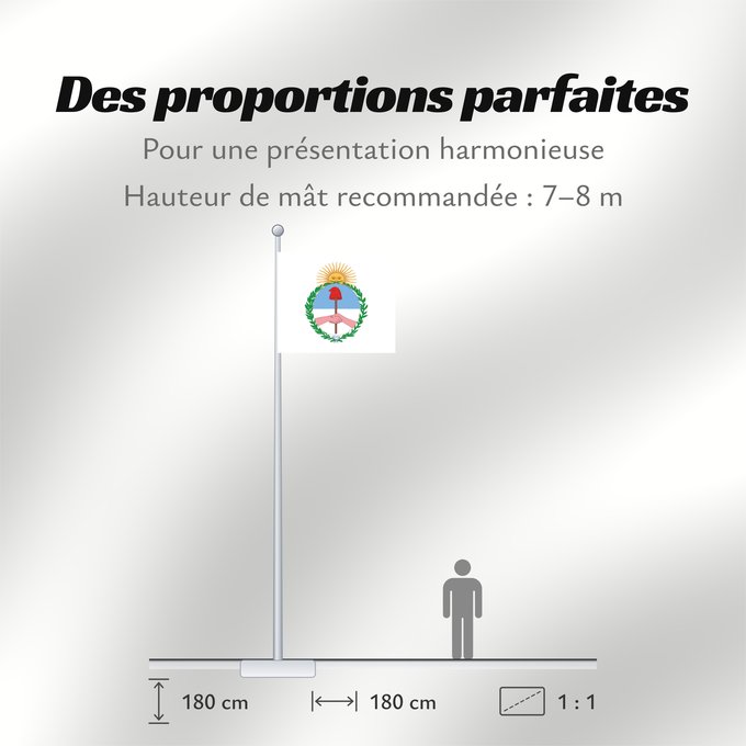 Proportions du drapeau : Provincia de Jujuy Jujuy Province province de Jujuy Jujuy (Provinz) Provincia di Jujuy