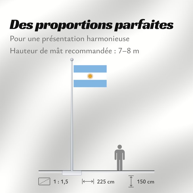 Proportions du drapeau : Argentina	Argentin	La Argentina	Argentinien	Dell Argentina	Argentinië	Argentyny	আর্জেন্টিনার পতাকা	Argentine	آرژانتین پرچم	Argentiinan	Airgintín	Флаг Аргентины	Argentíny	Argentinas	Прапор Аргентини	​阿根廷国旗
