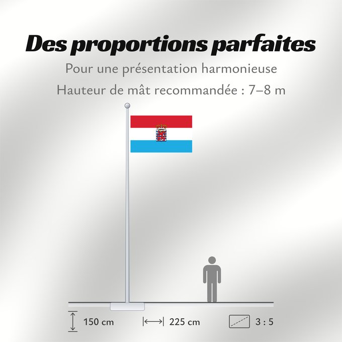 Proportions du drapeau : Province of Luxembourg  Belgium	This W3C-unspecified vector image was created with Adobe Illustrator	Un drapeau non-officiel de la province de Luxembourg  Belgique	Luxemburgo (BE)	Luxemburg (Belgien)	Lussemburgo (BE)