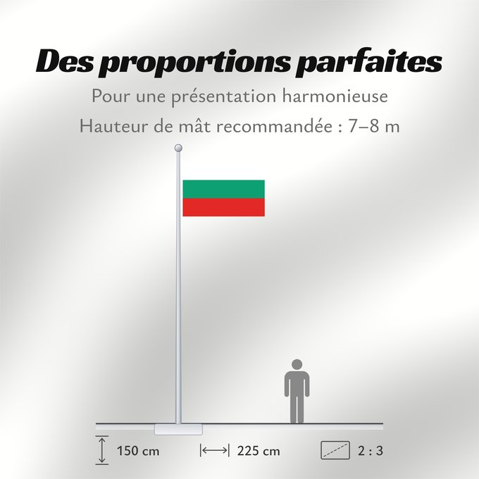 Proportions du drapeau : Bulgaria	La Bulgarie	Bulgarien	Bulgara	Bulgarije	Bulgária	Bułgarii	Национално знаме на България	Bulharská vlajka	ꙁна́мѧ Блъгарі́ꙗ	Bulgariens	Σημαία της Βουλγαρίας	Bulgaaria lipp	Bulgarian	Bulgáire	דגל בולגריה	Bugarske	ბულგარეთის დროშა	Bulgaresche Fändel	B