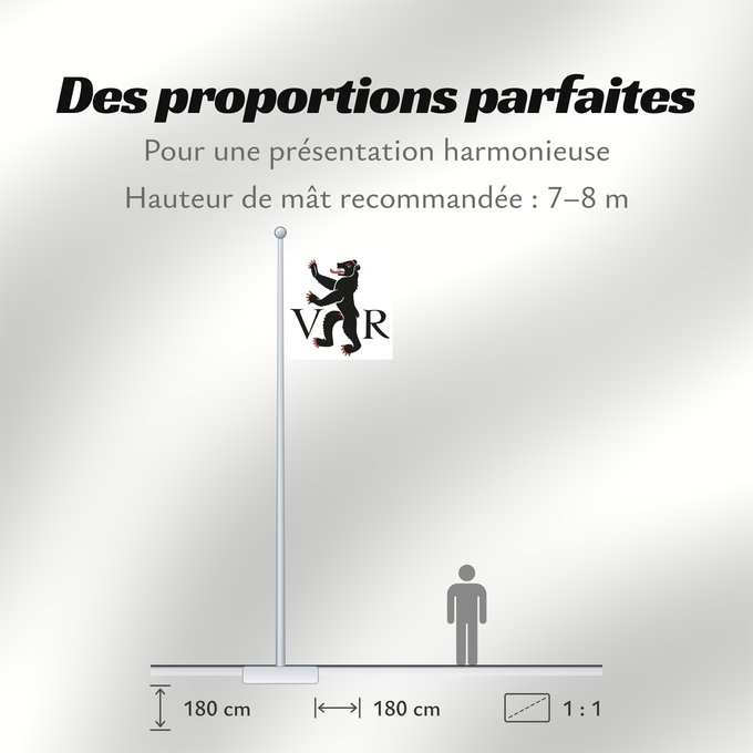 Proportions du drapeau : Canton of Appenzell Ausserrhoden	Appenzell Ausserrhoden	Appenzell Rhodes-Extérieures	Appenzell Rodas Exteriores	Appenzello Esterno	Canton of Appenzell Ausserrhoden in Switzerland