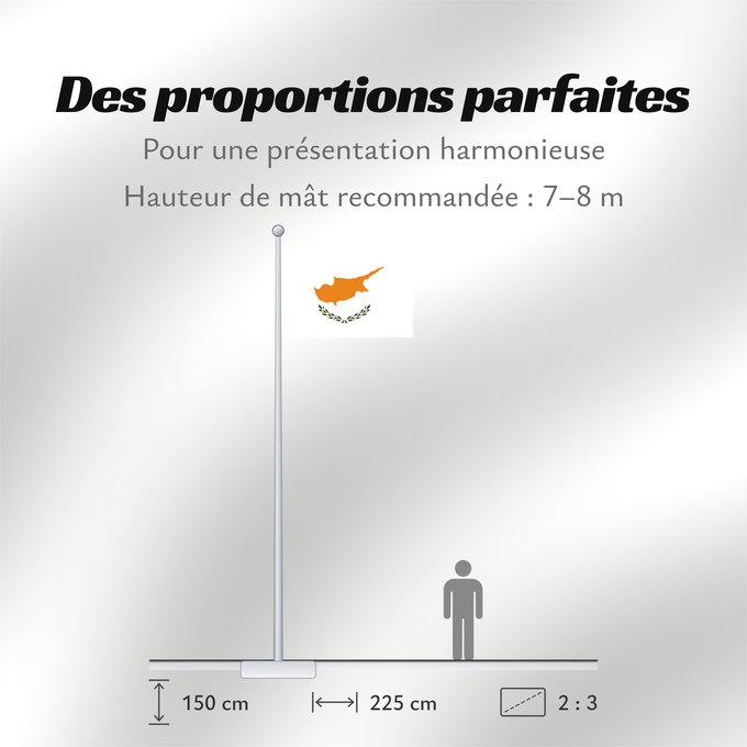 Proportions du drapeau : Cyprus	Chypre	Chipre	Zypern	Cipro	Cypru	علم قبرص	Сцяг Кіпра	Знаме на Кипър	সাইপ্রাসের পতাকা	Kyperská vlajka	Cyperns	Σημαία της Κύπρου	Kipro	Küprose lipp	پرچم قبرس	Kyproksen	Cipire	Σημεῖον τῆς Κύπρου	דגל קפריסין	Ciprus	Կիպրոսի դրոշ	კვიპროსის დროშა	Cypriae	