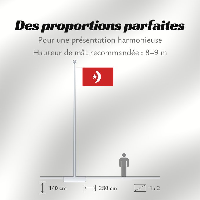 Proportions du drapeau : Umm al-Qaiwain	Umm al-Quwain	علم إمارة أم القيوين