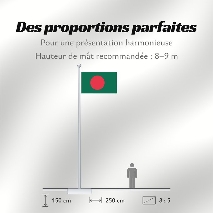 Proportions du drapeau : Bangladesh	Bangladesch	علم بنغلاديش	বাংলাদেশের জাতীয় পতাকা	Bangladeshs	Bangladeŝo	Bangladeshin	Le bengo lanci	Флаг Бангладеш	Bangladeša