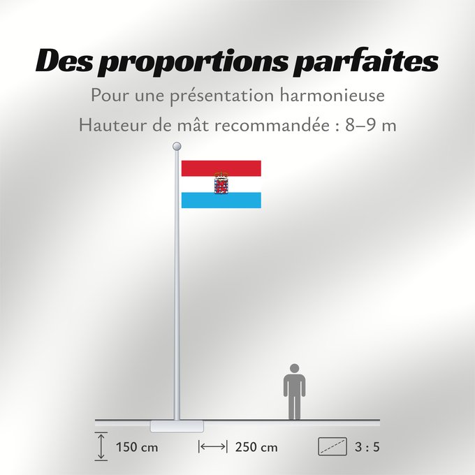 Proportions du drapeau : Province of Luxembourg  Belgium	This W3C-unspecified vector image was created with Adobe Illustrator	Un drapeau non-officiel de la province de Luxembourg  Belgique	Luxemburgo (BE)	Luxemburg (Belgien)	Lussemburgo (BE)