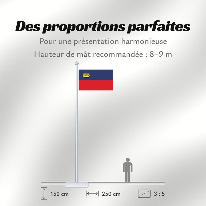 Proportions du drapeau : Liechtenstein	Сцяг Ліхтэнштэйна	Liĥtenŝtejno	Liechtensteingo bandera	Ala Liechtensteinê	Dal Liechtenstein	Флаг Лихтенштейна	Lihtenštajna	Прапор Ліхтенштейну
