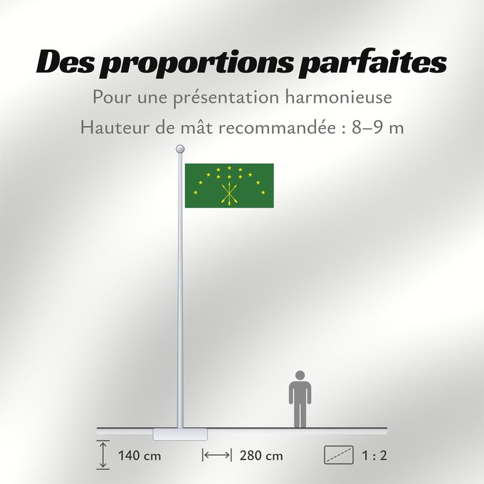 Proportions du drapeau : Adygea Adygea, Russia Adige República de Adiguesia Republik Adygeja Repubblica di Adygea Флаг Адыгеи Прапор Адигеї