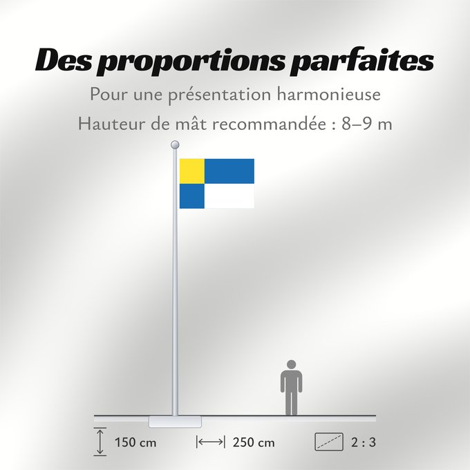 Proportions du drapeau : Bratislavsky vlajka	Bratislava Region	Région de Bratislava	Región de Bratislava	Bratislava (Region)