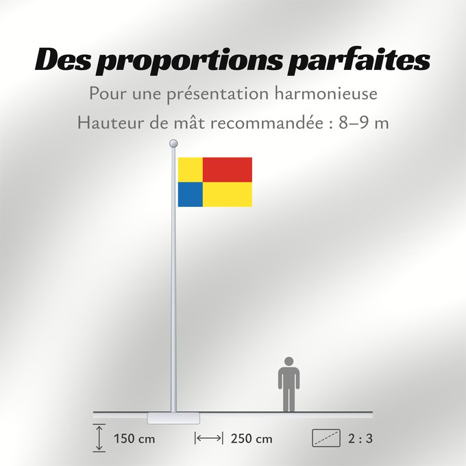 Proportions du drapeau : Kosicky vlajka	Košice Region	Région de Košice	Región de Košice	Košice (Region)