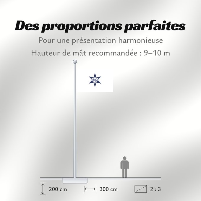 Proportions du drapeau : Wakayama