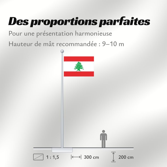 Proportions du drapeau : Lebanon	Liban	Líbano	Libanon	Libano	Ar	Сцяг Лівана	Chorhoj Libanona	Լիբանանի դրոշ	Libani	Флаг Ливана	Lübnan