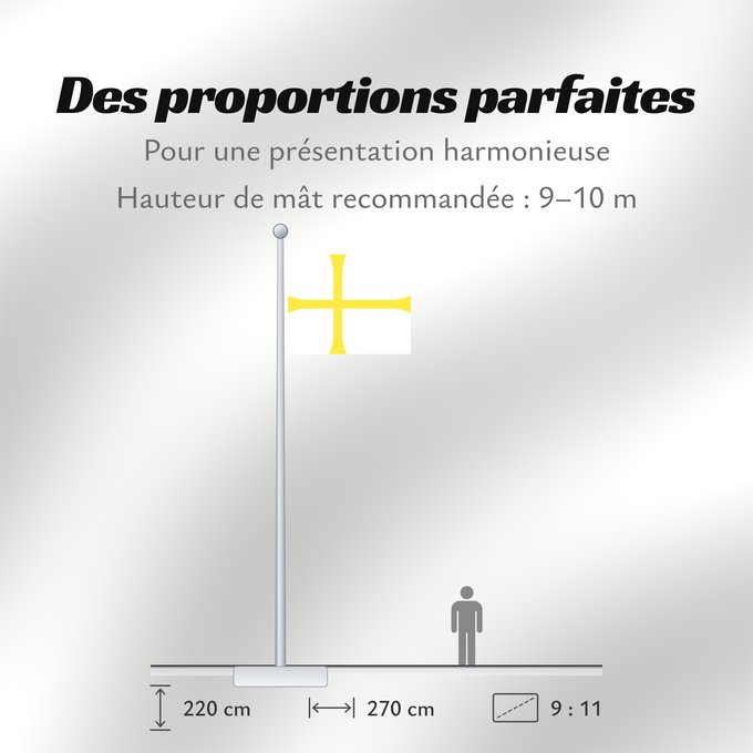 Proportions du drapeau : Nord-Trøndelag	Nord-Trøndelag County, Norway	comté de Nord-Trøndelag