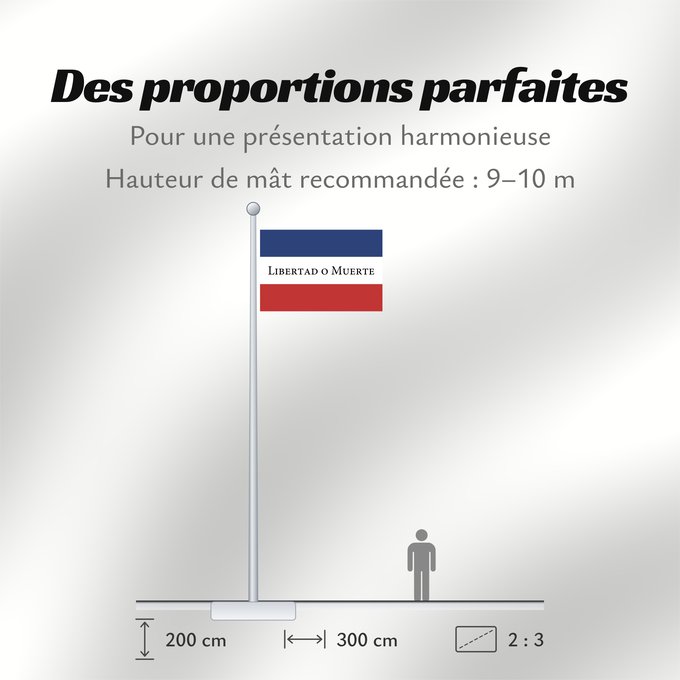 Proportions du drapeau : Treinta y Tres	Treinta y Tres Orientales