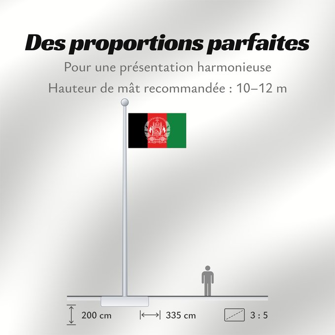 Proportions du drapeau : Afghanistan  2013–2021	Islamic Republic of Afghanistan	République Islamique d Afghanistan	República Islámica de Afganistán	Islamischen Republik Afghanistan	Afghanistan	República Islâmica do Afeganistão	Afganistanu	علم أفغانستان	Afganistana	ئاڵای ئەفغانستا