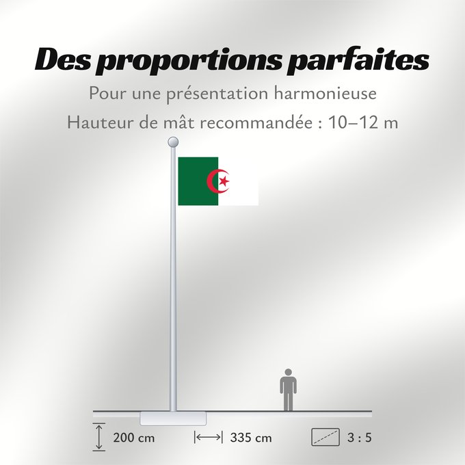 Proportions du drapeau : Algeria	L Algérie	Argelia	Algerien	Dell Algeria	Algerije	Argélia	Algierii	Vo Algérie	علم الجزائر	Σημαία της Αλγερίας	Alĝerio	Algerian	דגל אלג יריה	Algéria	Aljazair	アルジェリアの国旗	Asenǧaq n Dzayer	알제리의 국기	Drapèu d Argeria	Флаг Алжира	Alžirije	Algeriets	ⴰⵏⴰⵢ ⴰⴷⵣ