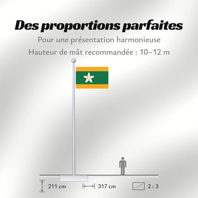 Proportions du drapeau : Ehime Prefecture Préfecture d'Ehime prefectura de Ehime Präfektur Ehime 愛媛県の旗 에히메기 / 愛媛縣旗 愛媛縣旗