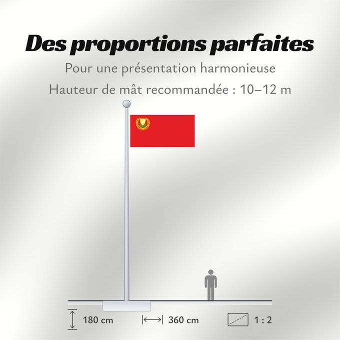 Proportions du drapeau : Kedah	Malaysian state of Kedah.   version	Kedah 