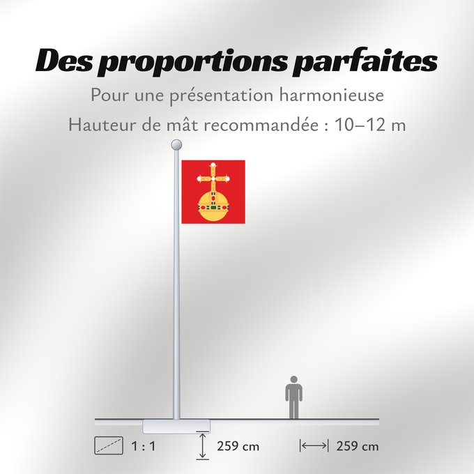 Proportions du drapeau : Uppsala län vapenflagga	Uppsala County in Sweden	Uppsala	Uppsala läns vapenflagga