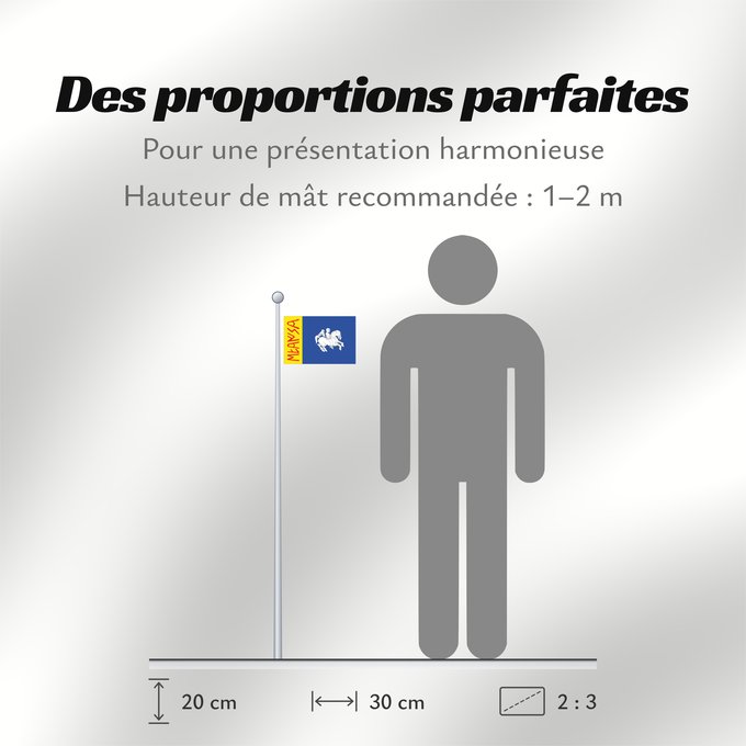 Proportions du drapeau : Mara	Mara-Zaragoza-Spain	Mara-Saragosse	Mara-Zaragoza	Mara-Saragossa	Mara-Saragozza