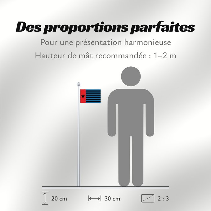 Proportions du drapeau : Morning Star	Unofficial Morning Star flag	Morgenster, Vlag van Westelijk Nieuw-Guinea	Indonesia, Bendera Papua Barat	Флаг утренней звезды