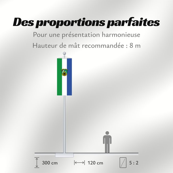 Proportions du drapeau : Reit im Winkl (Chiemgau)