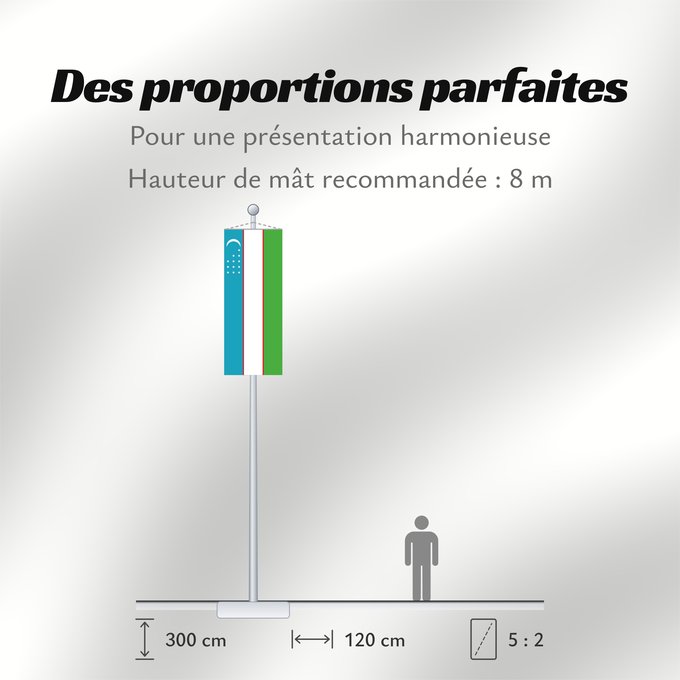 Proportions du drapeau : Uzbekistan	Ouzbékistan	República de Uzbekistán	Usbekistan	Repubblica dell Uzbekistan	Oezbekistan	Nacional da República do Uzbequistão	علم جمهورية أوزبكستان	Özbəkistan Respublikasının Dövlət	Дзяржаўны Сцяг Рэспублікі Ўзбекістан	Дзяржаўны Сьцяг Рэспублікі Ў
