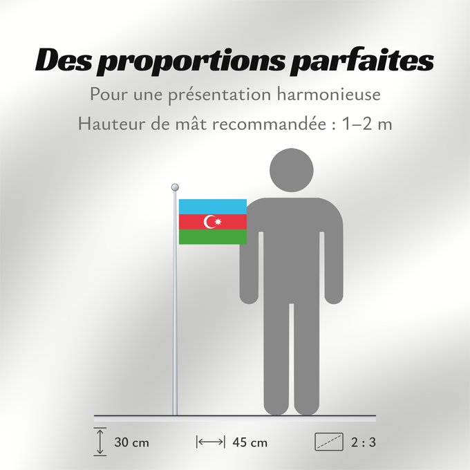 Proportions du drapeau : Azerbaijan L Azerbaïdjan Azerbaiyán Aserbaidschan Dell Azerbaigian Azerbeidzjan Azerbejdżanu Азербаиџьан абыраҟ علم أذربيجان Azərbaycan Сцяг Азербайджана Сьцяг Азэрбайджану Azerbajĝano Aserbaidžaani lipp Azerbaidžanin Azerbajdzsán Ադրբեջանի դրոշը აზერბაიჯ