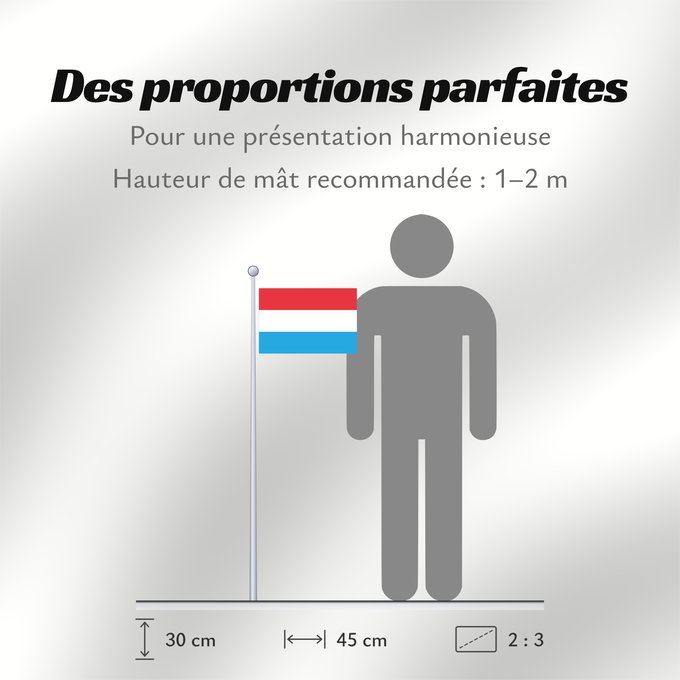Proportions du drapeau : Luxembourg	Luxemburgo	Luxemburg	Lussemburghese	Luksemburga	Сцяг Люксембурга	Национално знаме на Люксембург	Banniel Luksembourg	Lucemburská vlajka	Luxembourgs	Σημαία του Λουξεμβούργου	Luksemburgi lipp	پرچم لوکزامبورگ	Luxemburgin	Lucsamburg	ლუქსემბურგის დრო