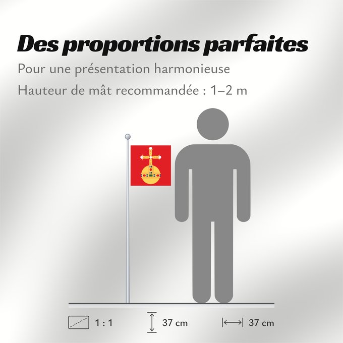 Proportions du drapeau : Uppsala län vapenflagga Uppsala County in Sweden Uppsala Uppsala läns vapenflagga