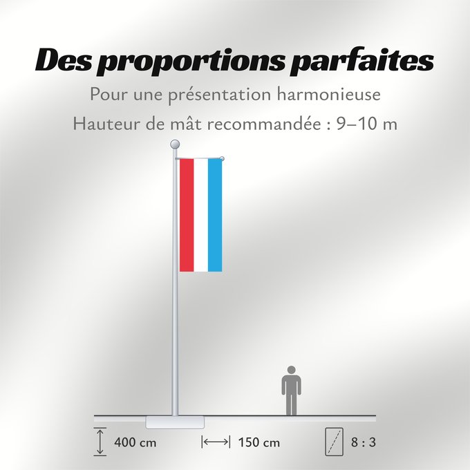 Proportions du drapeau : Luxembourg	Luxemburgo	Luxemburg	Lussemburghese	Luksemburga	Сцяг Люксембурга	Национално знаме на Люксембург	Banniel Luksembourg	Lucemburská vlajka	Luxembourgs	Σημαία του Λουξεμβούργου	Luksemburgi lipp	پرچم لوکزامبورگ	Luxemburgin	Lucsamburg	ლუქსემბურგის დრო