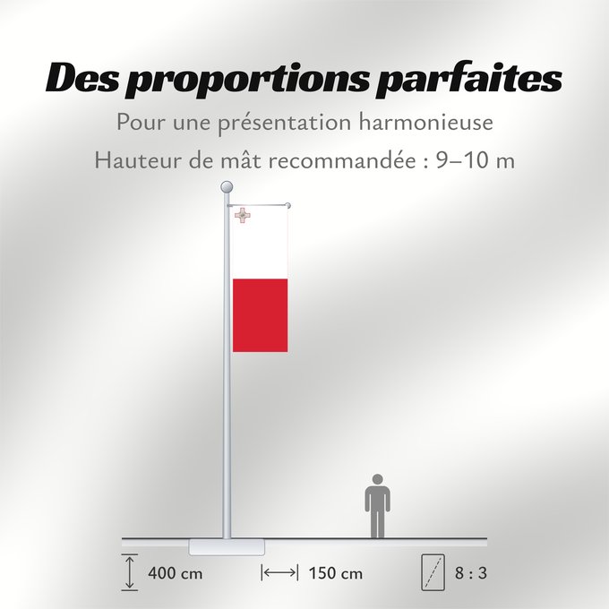 Proportions du drapeau : Malta	Malte	Сцяг Мальты	Maltas	Ta  Malta	Флаг Мальты	Прапор Мальти