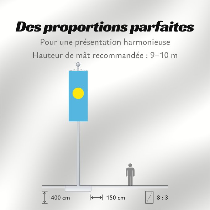 Proportions du drapeau : Palau	Palau, made by User Gabbe	 Palaos	Palaos	パラオの国旗	Palaua	​帕勞國旗