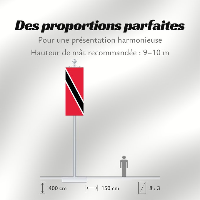 Proportions du drapeau : Trinidad and Tobago	Trinité-et-Tobago	Trinidad y Tobago	Trinidad und Tobago	Trinidad e Tobago	Trinidad en Tobago	Trindade e Tobago	Trynidadu i Tobago	Trinidad a Tobago	Trinidad og Tobagos	Trinidado kaj Tobago	Trinidadi ja Tobago lipp	Tríonóide agus Tobága