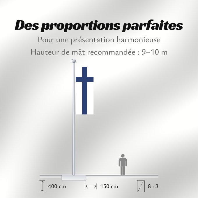 Proportions du drapeau : Finland	Finlande	Finlandia	Finnland	Finlandese	Finlândia	Finlandii	علم فنلندا	Сцяг Фінляндыі	Национално знаме на Финландия	Finská vlajka	Finlands	Σημαία της Φινλανδίας	Finnlando	Soome lipp	پرچم فنلاند	Suomen	Fionlainne	Finnország	Finnlands	Finniae	Finnesc