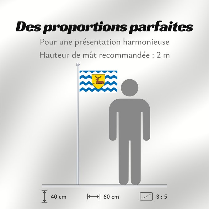 Proportions du drapeau : County Flag of Hertfordshire	Hertfordshire	Hertfordshire flag