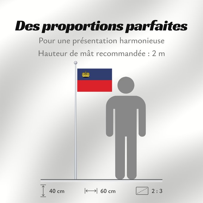Proportions du drapeau : Liechtenstein	Сцяг Ліхтэнштэйна	Liĥtenŝtejno	Liechtensteingo bandera	Ala Liechtensteinê	Dal Liechtenstein	Флаг Лихтенштейна	Lihtenštajna	Прапор Ліхтенштейну
