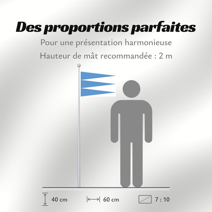Proportions du drapeau : Sogn og Fjordane	comté de Sogn og Fjordane	Sogn og Fjordane, Norway
