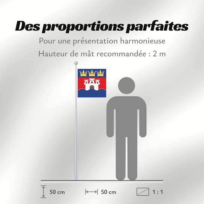 Proportions du drapeau : Jönköpings län vapenflagga	Jönköping County in Sweden	Jönköping	Jönköpings läns vapenflagga