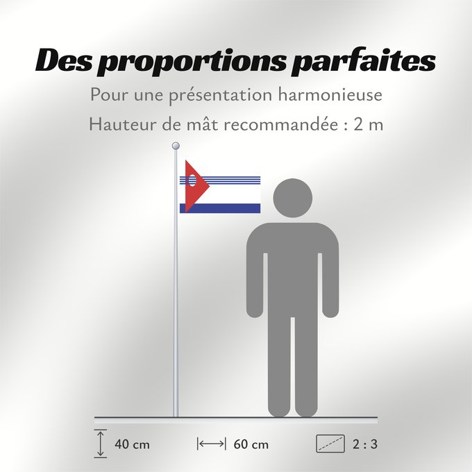Proportions du drapeau : Artigas Department département d'Artigas Departamento de Artigas Artigas (Departamento) Artigas Dipartimento
